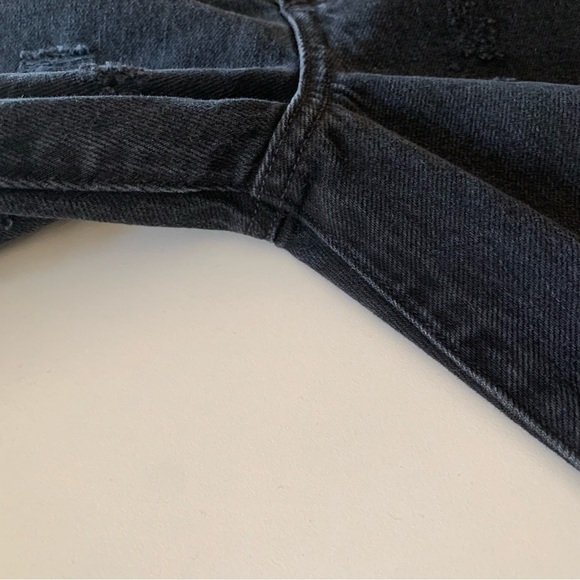 Agolde Criss Cross Straight Jeans Feverish - Picture 7 of 12